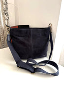 Fatface leather bag
