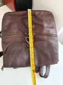 Fatface leather bag