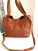 White stuff leather bag