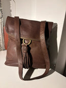 Fatface leather bag