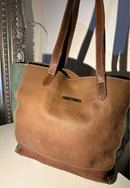 Fatface leather bag