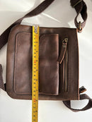 Fatface leather bag