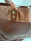 Fatface leather bag