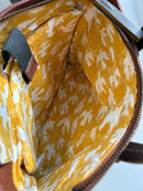 White stuff leather bag