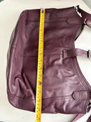 White stuff leather bag