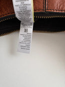 Marks and Spencer brown leather shoulder bag