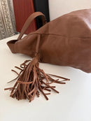White stuff leather bag