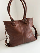 Fatface leather bag