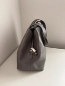 Marks and Spencer grey large leather handbag