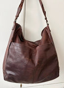 Fatface leather bag