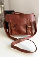 Fatface leather bag