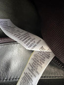 Marks and Spencer large black leather bag