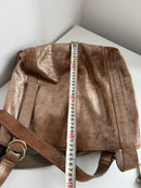 White stuff leather bag
