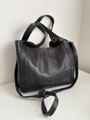 White stuff leather bag