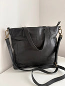 Fatface leather bag