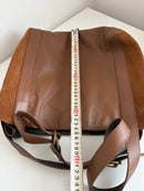 White stuff leather bag
