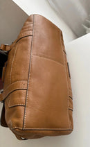 White stuff leather bag
