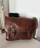 Fatface leather bag