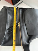 M&S leather backpack