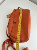 Fat Face The Callie Crossbody Orange Leather Bag