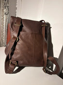 Fatface leather bag