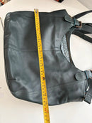 White stuff leather bag