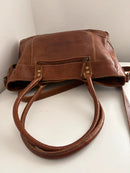 Fatface leather bag