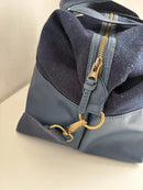 Joules navy hold-all gym bag