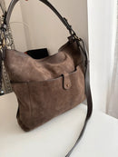 Fatface leather bag