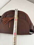 Fatface leather bag