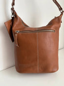 White stuff leather bag