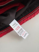 Marks & Spencer Red Woven Pattern Women's Shoulder Bag New with Tags