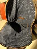 Fatface leather bag