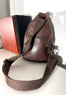 Fatface leather bag