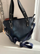 White stuff leather bag