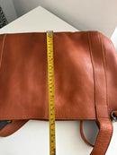 White stuff leather bag