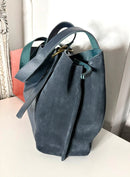 White stuff leather bag