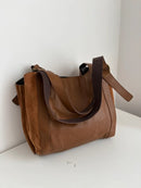 White stuff leather bag