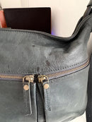 Fatface leather bag