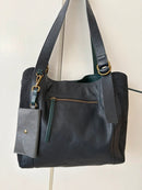 White stuff leather bag