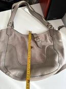 White stuff leather bag