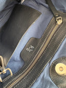 White stuff leather bag