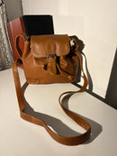 Fatface leather bag
