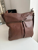 Fatface leather bag