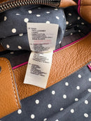 White stuff leather bag