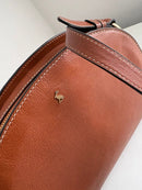 Joules brown leather crossbody bag