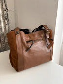 White stuff leather bag