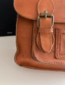 Fatface leather bag