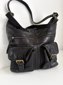 Fatface leather bag