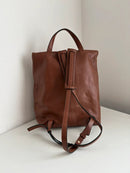 Marks and Spencer large brown backpack